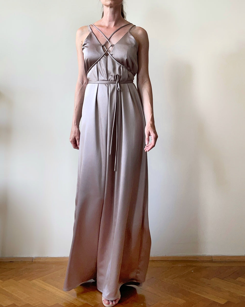 KARMACSI - SATIN OVERALL JUMPSUIT - THE URBAN BOHEMIAN - SHOP ONLINE ...