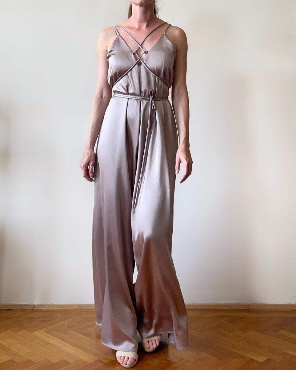 KARMACSI - SATIN OVERALL JUMPSUIT - THE URBAN BOHEMIAN - SHOP ONLINE ...