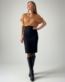 ASHA TOP GOLD SATIN/MORE COLOURS