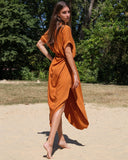 ANNE DRESS RUST