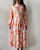 RIA DRESS AUTUMN LEAVES