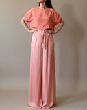 PALAZZO PANTS LIGHT CORAL/MORE COLOURS