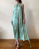 LONG SLEEVELESS RUBY DRESS MINT GREEN