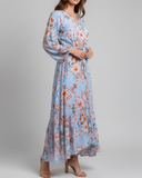 LONG SLEEVE FRIDA DRESS SPRING FLOWERS