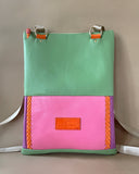 ZIPPER BACKPACK/TOTEBAG POPPY