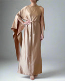 FREYA DRESS CHAMPAGNE GOLD SATIN/MORE COLOURS