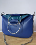 MINI O-RING BAG ROYAL BLUE EMERALD