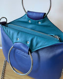 MINI O-RING BAG ROYAL BLUE EMERALD