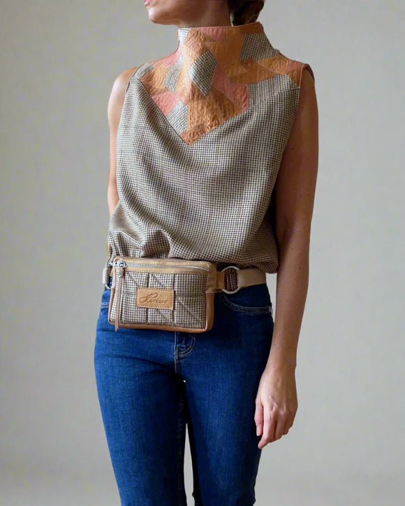 QUILT MOSAIC SHORT TAMI VEST 2.