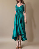 SATIN OVERALL EMERALD/MORE COLOURS