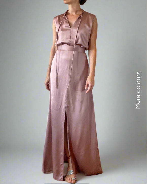 SERA MAXI SKIRT PEONY PINK/MORE COLOURS