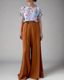 PALAZZO PANTS RUST/ MORE COLOURS