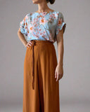 PALAZZO PANTS RUST/ MORE COLOURS