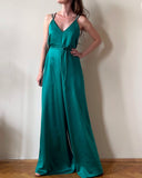 SATIN OVERALL EMERALD