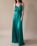 SATIN OVERALL EMERALD/MORE COLOURS