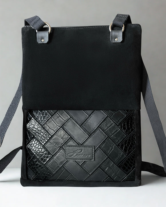 MOSAIC ZIPPER BACKPACK/TOTEBAG COL20.