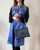 CROSSBODY BAG UPCYCLED TWEED