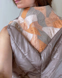 QUILT MOSAIC ZIPPER BACKPACK/TOTEBAG 2.