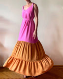 WAVE DRESS PINK