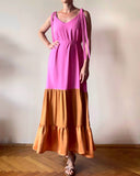 WAVE DRESS PINK