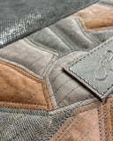 QUILT MOSAIC ZIPPER BACKPACK/TOTEBAG 2.