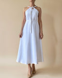 DAPHNE DRESS DOUBLE GAUZE/WHITE/MORE COLOURS