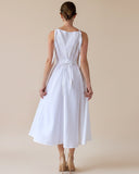 DAPHNE DRESS DOUBLE GAUZE/WHITE/MORE COLOURS