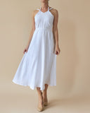 DAPHNE DRESS DOUBLE GAUZE/WHITE/MORE COLOURS