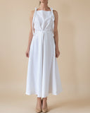 DAPHNE DRESS DOUBLE GAUZE/WHITE/MORE COLOURS