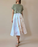 WRAPSKIRT SUMMER FLOWERS