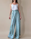 PALAZZO PANTS MERMAID MINT