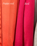 SATIN FRIDA DRESS RED/MORE COLOURS