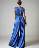 ATHENE OVERALL CORNFLOWER BLUE SATIN/MORE COLOURS