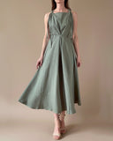 DAPHNE DRESS DOUBLE GAUZE/PISTACHIO/MORE COLOURS
