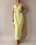 STRAP JUNE DRESS SUNNY YELLOW