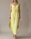 STRAP JUNE DRESS SUNNY YELLOW