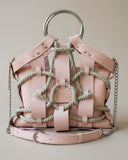 ROPE O-RING BAG BLUSH
