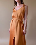 COLOURBLOCK FLORA DRESS PEACH