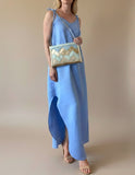 JUNE DRESS LIGHT AZURE