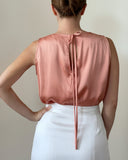 ATHENE TOP LIGHT CORAL SATIN/MORE COLOURS