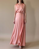 ATHENE TOP LIGHT CORAL SATIN/MORE COLOURS