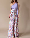 REVERSIBLE GAIA TOP PASTEL VIOLET-YASMINE YELLOW