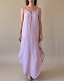 STRAP JUNE DRESS DOUBLE GAUZE/LEVANDER/MORE COLOURS