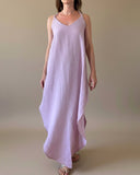 STRAP JUNE DRESS DOUBLE GAUZE/LEVANDER/MORE COLOURS