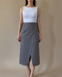 LANA WRAPSKIRT GREY