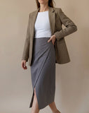 LANA WRAPSKIRT GREY