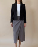 LANA WRAPSKIRT GREY