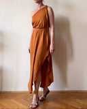 GAIA DRESS RUST