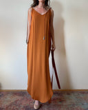 JUNE DRESS RUST