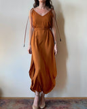 JUNE DRESS RUST